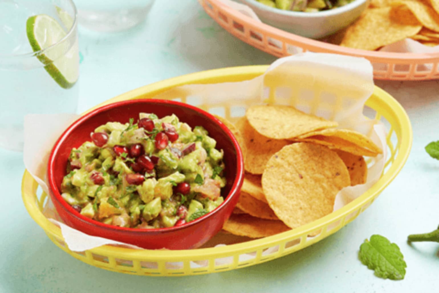 Guacamole frais aux agrumes